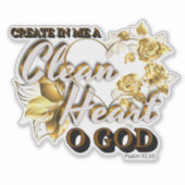 Sticker van de Schrift (Voorkant)