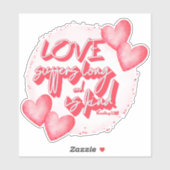 Sticker van de Schrift (Vel)