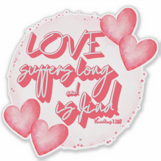 Sticker van de Schrift (Voorkant)