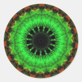 sticker van de smaragdcirkel (Voorkant)