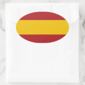 Sticker van de Spaanse vlag (Tas)