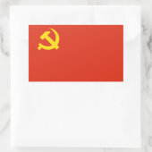 Sticker van de vlag van de Chinese Communistische  (Tas)