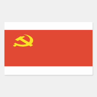 Sticker van de vlag van de Chinese Communistische 