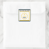 Sticker van de vlag van de deelstaat Rhode Island (Tas)