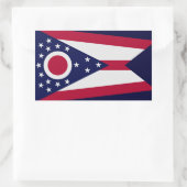 Sticker van de vlag van de Ohio-staat (Tas)
