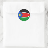 Sticker van de Zuid-Soedanese vlag (Tas)