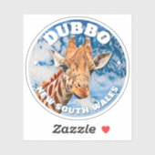 Sticker van Dubbo, New South Wales (Vel)