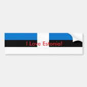 Sticker van Estland (Voorkant)