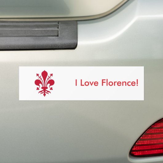 Sticker van Florence, Italië (Op auto)
