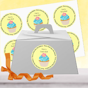 Sticker van gebak
