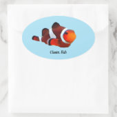 Sticker van gekalkte vis (Tas)