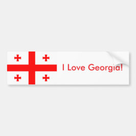 Sticker van Georgië