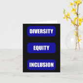 Sticker van het Diversity Equity Inclusion Pack 1 Kaart (Gele Bloem)