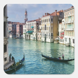 Sticker van het kanaal van Venetië