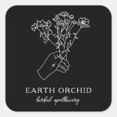 Sticker van het kruidenplein en van de Floral Apot (Voorkant)