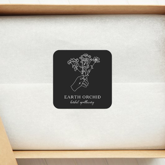 Sticker van het kruidenplein en van de Floral Apot