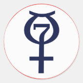 Sticker van het kwikprogramma (Voorkant)