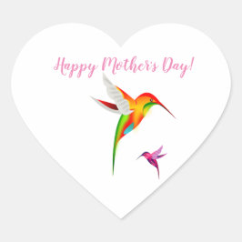 Sticker van het moederhart