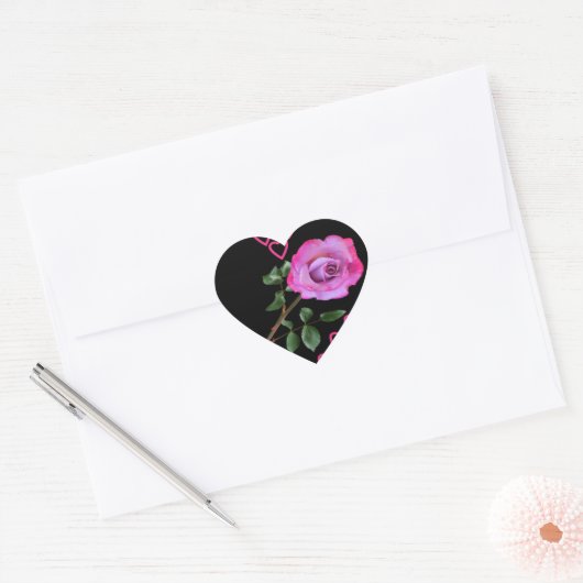 Sticker van het moederhart (Envelop)