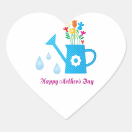 Sticker van het moederhart