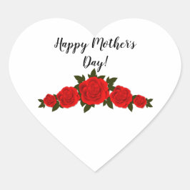 Sticker van het moederhart