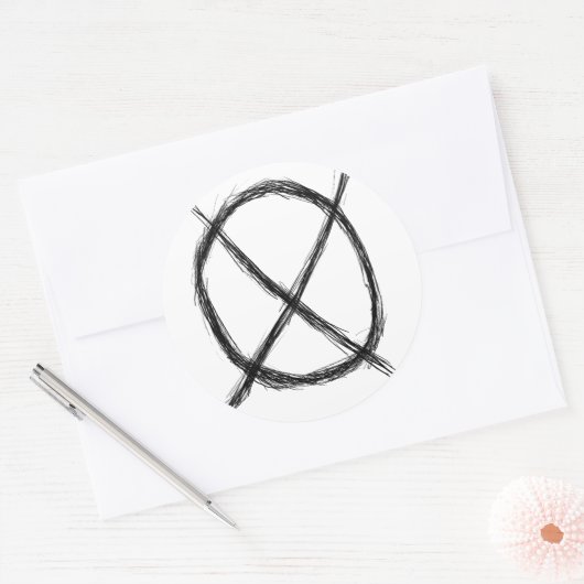 Sticker van het operatorsymbool (Envelop)