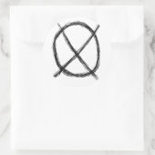 Sticker van het operatorsymbool (Tas)