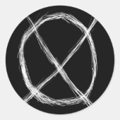 Sticker van het operatorsymbool (Voorkant)