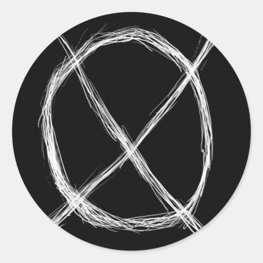 Sticker van het operatorsymbool (Voorkant)