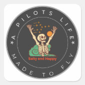 sticker van het proefleven (Voorkant)