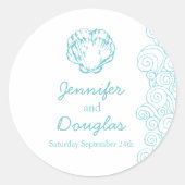 Sticker van het strand (Voorkant)