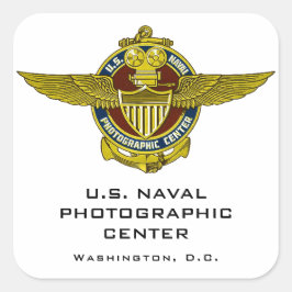 Sticker van het U.S. Naval Photographic Center