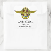 Sticker van het U.S. Naval Photographic Center (Tas)