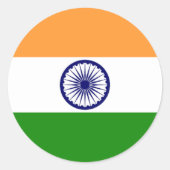 Sticker van India (Voorkant)