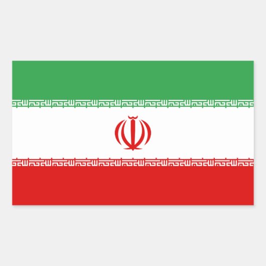 Sticker van Iran Decal (Voorkant)