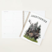 Sticker van Jagdanger buitenloods Onderzetter T Planner (Display)