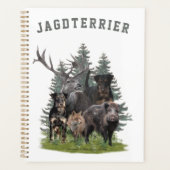 Sticker van Jagdanger buitenloods Onderzetter T Planner (Voorkant)