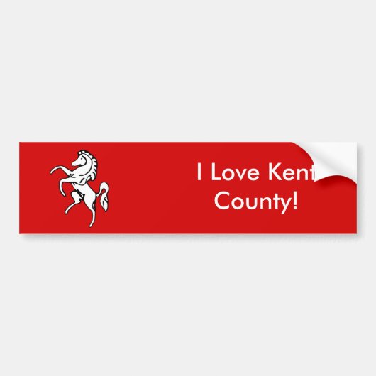 Sticker van Kent County (Voorkant)