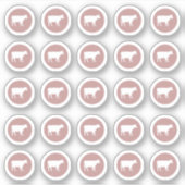 Sticker van keukenbont (Voorkant)