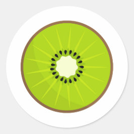 Sticker van kiwi-vruchten