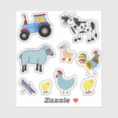 STICKER VAN KUSTDIEREN (Vel)