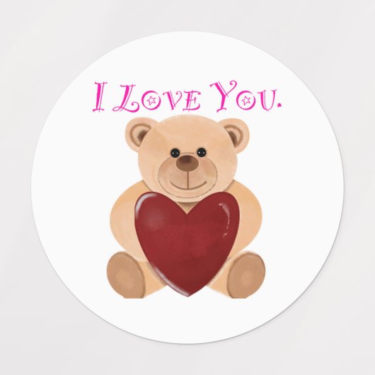 Sticker van Liefde (Design 1)