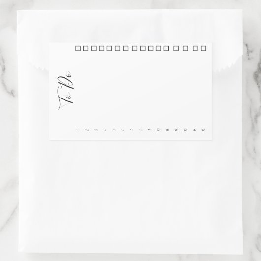 Sticker van lijst met selectievakjes uitvoeren (Tas)