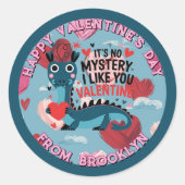 Sticker van Loch Ness Valentijns (Voorkant)