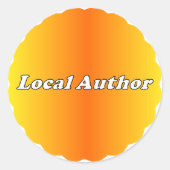 Sticker van lokale auteur (Voorkant)