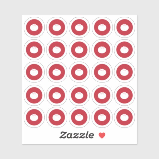 Sticker van maalkeuik (Vel)