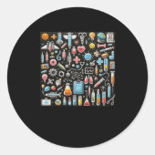 Sticker van medische apparatuur (Voorkant)