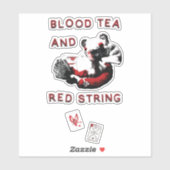 Sticker van Muis uit Blood Tea and Red String (Vel)