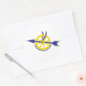 Sticker van Newington Connecticut Motors (Envelop)