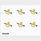 Sticker van Newington Connecticut Motors (Vel)